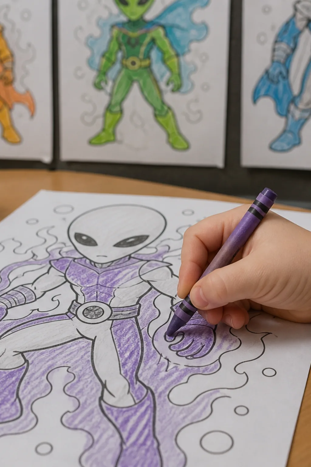 desenhos do Fantasmático do Ben 10 para colorir - 2