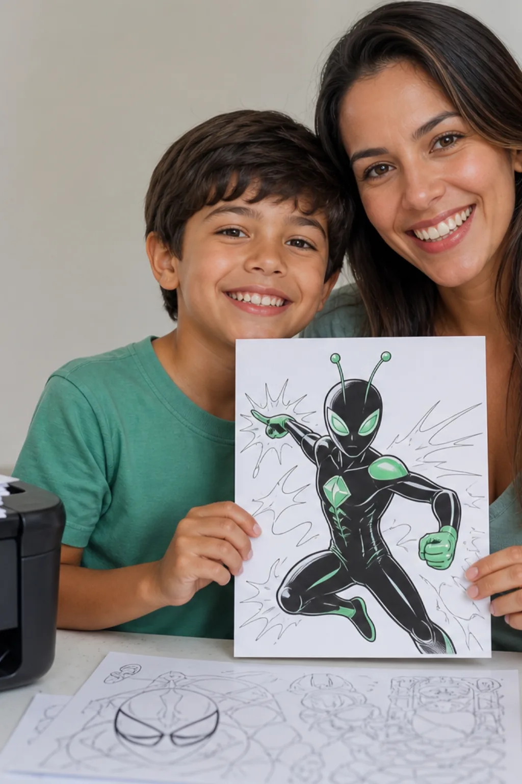 desenhos do Feedback do Ben 10 para colorir - 1