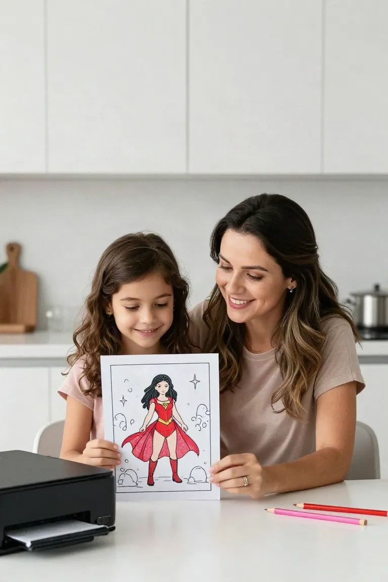 desenhos da feiticeira escarlate para colorir - 1