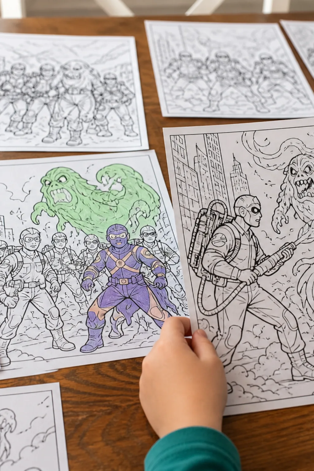 desenhos de Ghostforce para colorir - 2