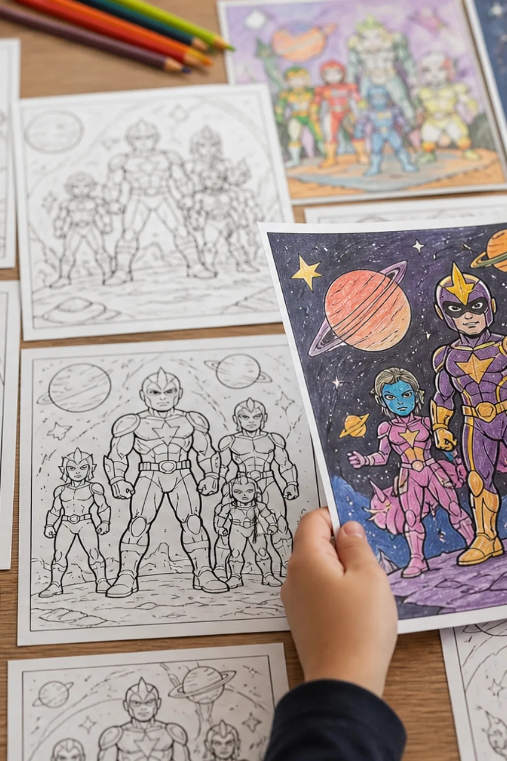 desenhos de Guardiões da Galáxia Vol. 3 para colorir - 2