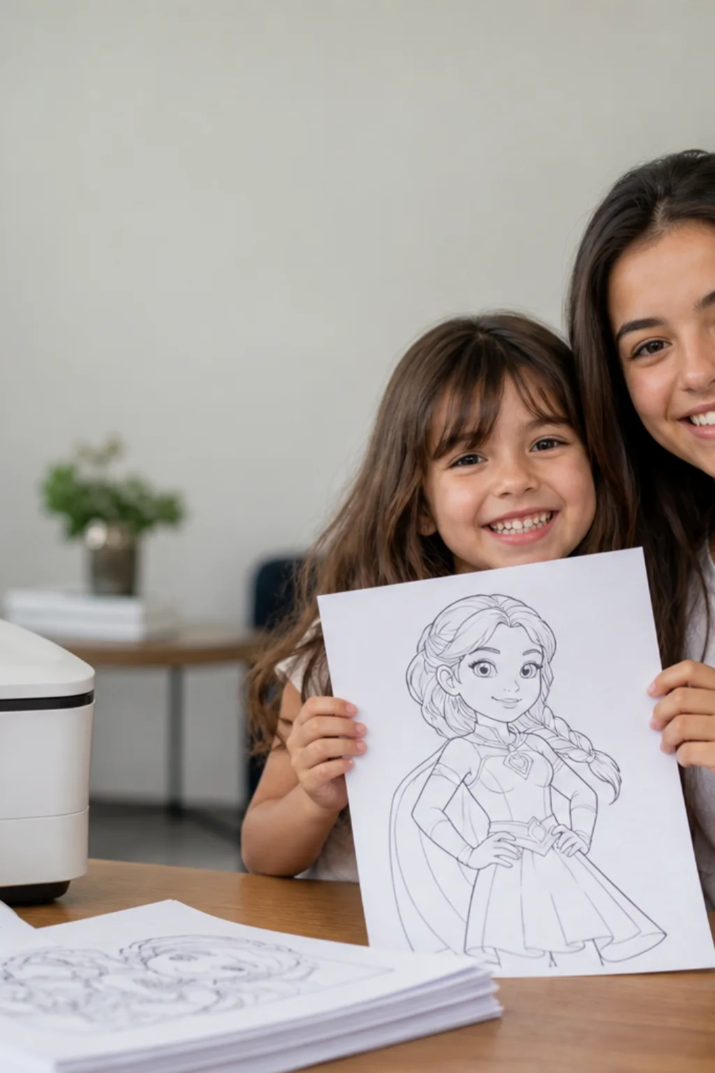 desenhos da gwen do ben 10 para colorir — exemplo criado na Desenhos pra Colorir
