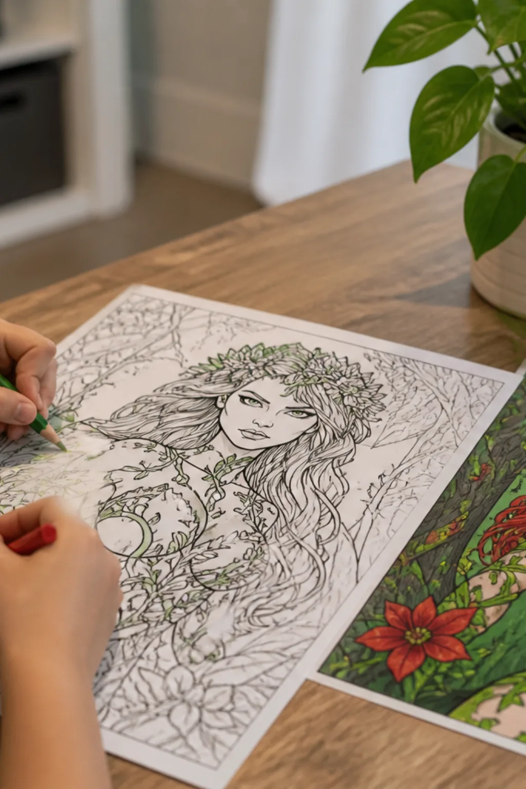 desenhos da Hera Venenosa para colorir - 2
