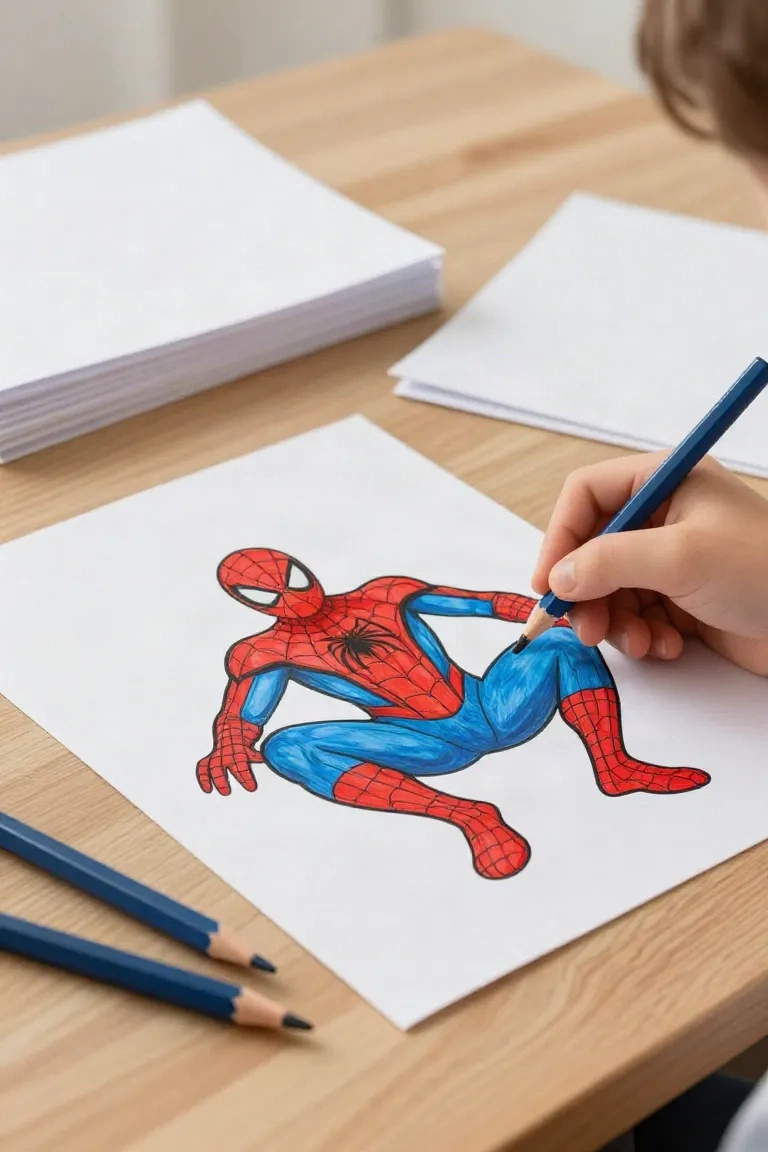 desenhos do Homem-Aranha 2 para colorir - 2
