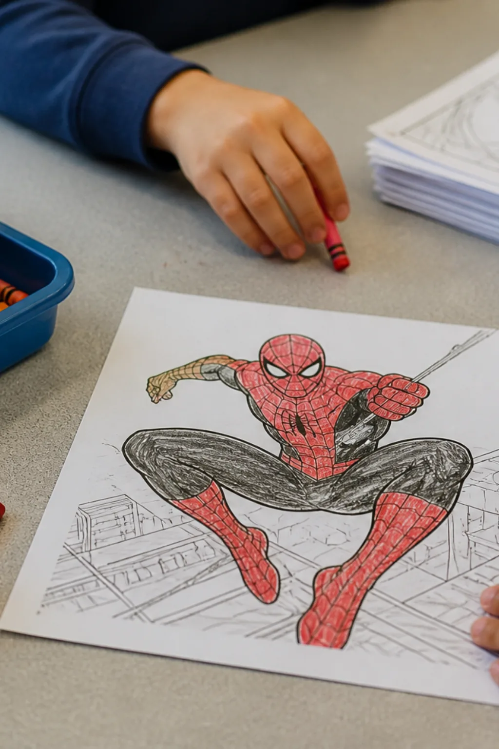 desenhos do homem aranha 3 para colorir - 2