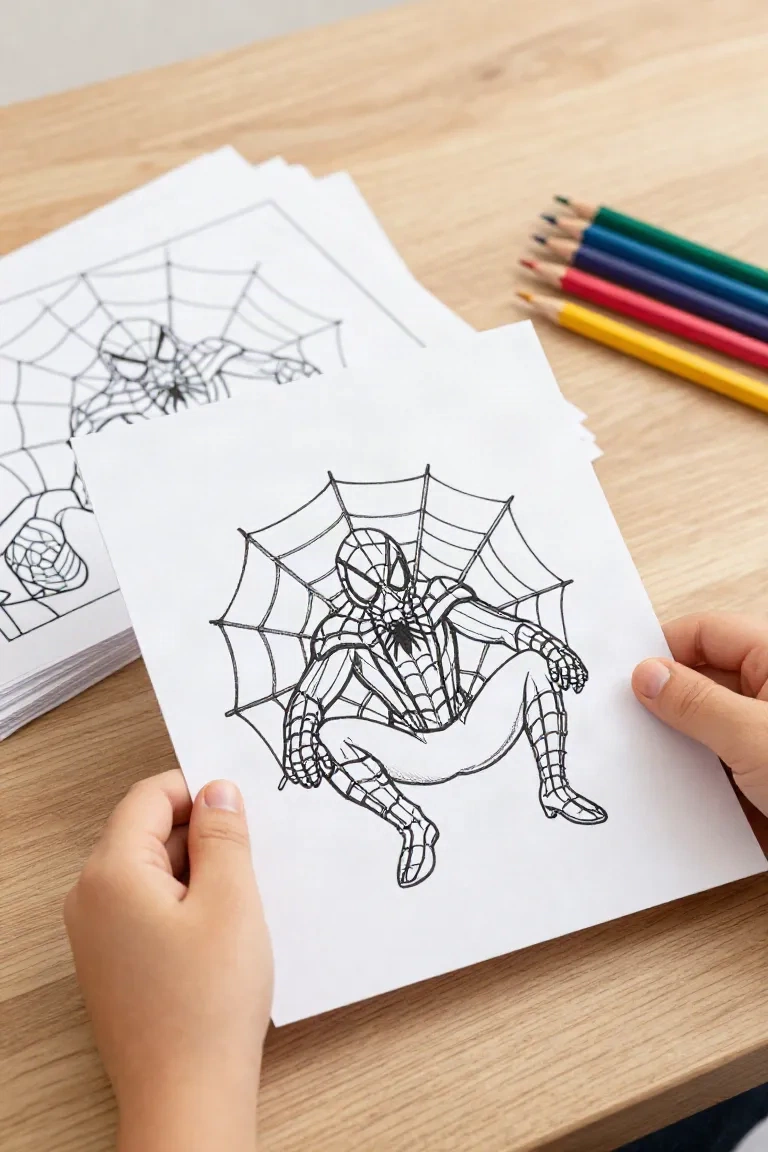 desenhos de Homem-Aranha: Um Novo Dia para colorir - 2