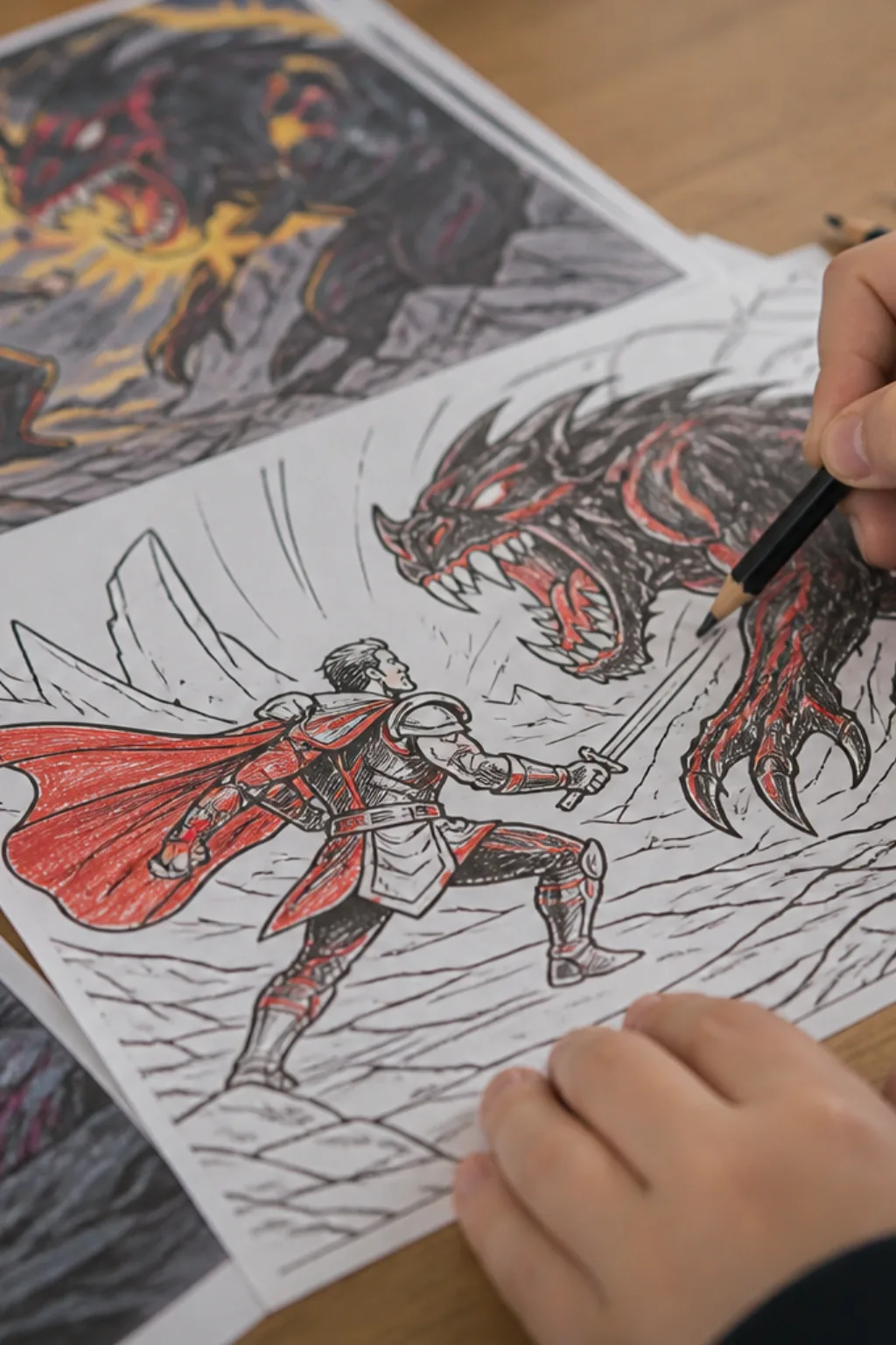 desenhos do Homem-Aranha e do Venom para colorir - 2