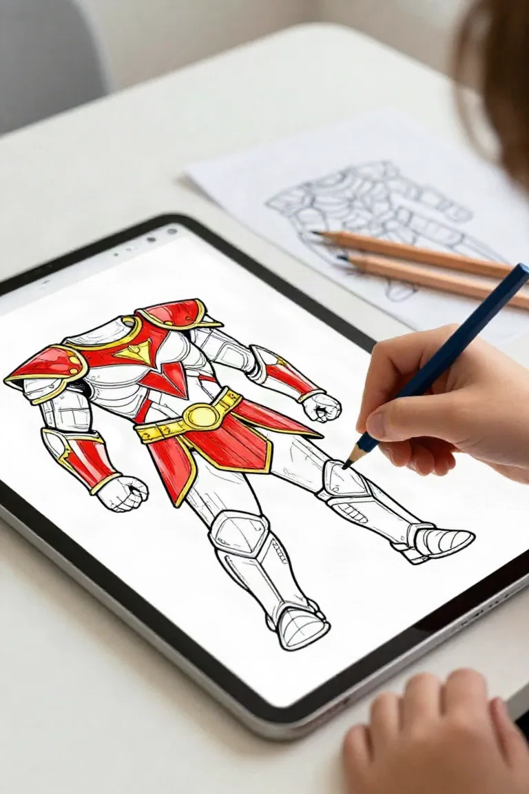 desenhos do homem de ferro para colorir - 2