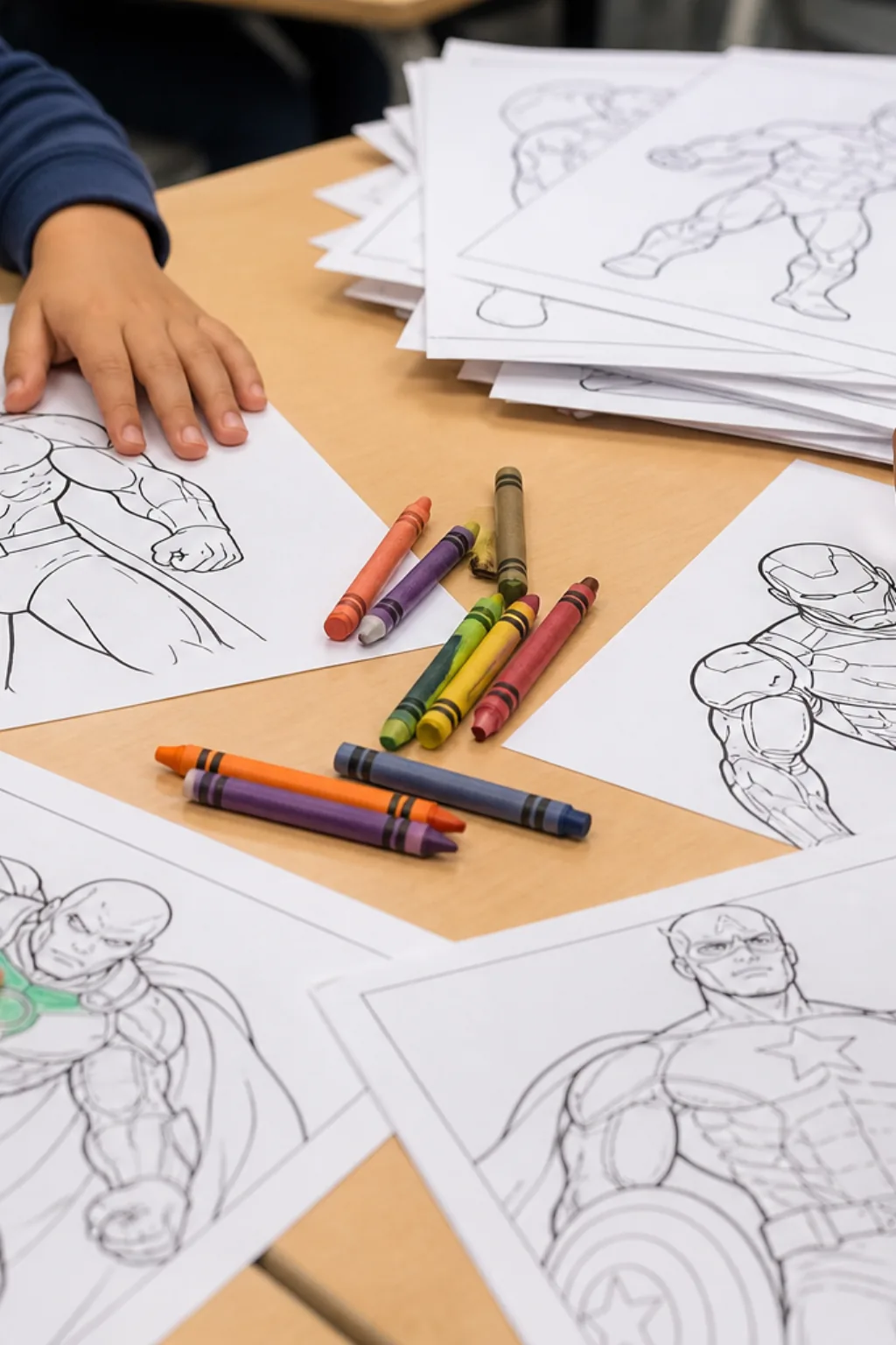 desenhos do Hulk e do Homem de Ferro para colorir - 2