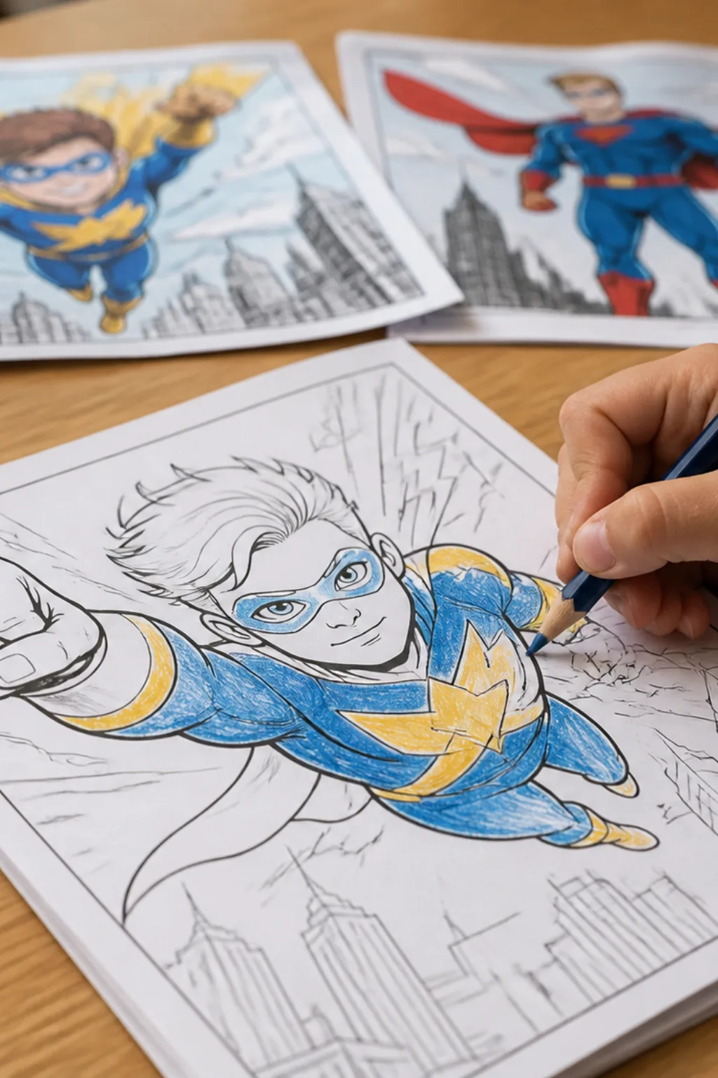 desenhos do Invencível para colorir - 2