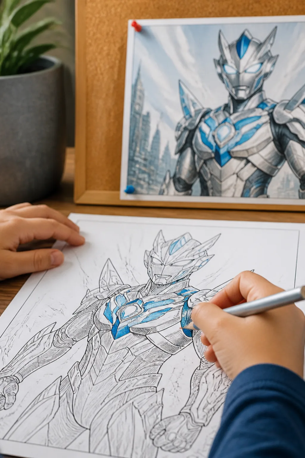 desenhos do jiban para colorir - 2