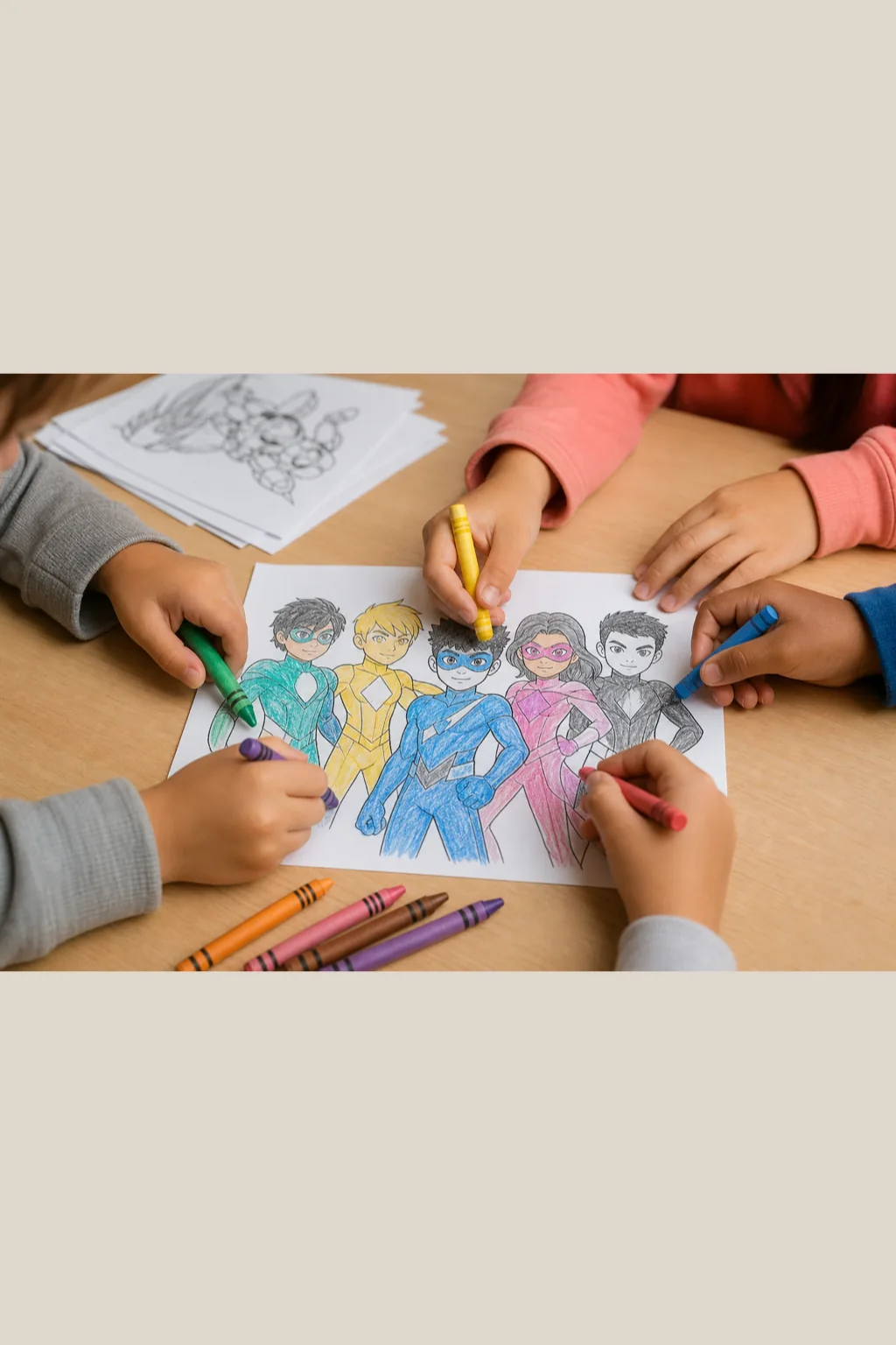 desenhos dos jovens titãs para colorir - 2