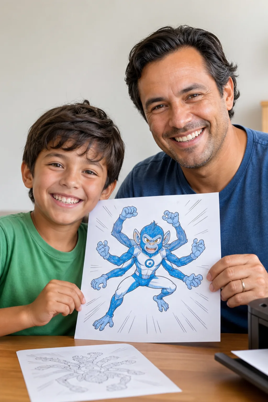 desenhos do Macaco-Aranha do Ben 10 para colorir - 1