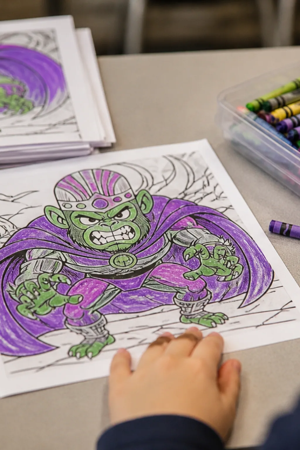 desenhos do Macaco Louco das Meninas Superpoderosas para colorir - 2