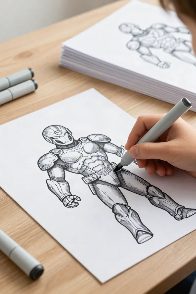 desenhos da Máquina de Combate para colorir - 2