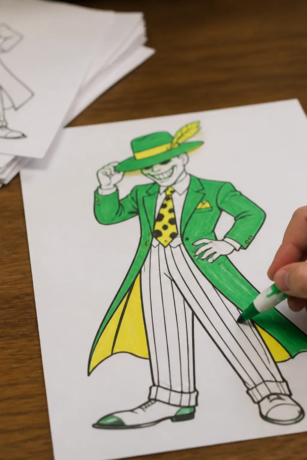 desenho do Máskara para colorir - 2