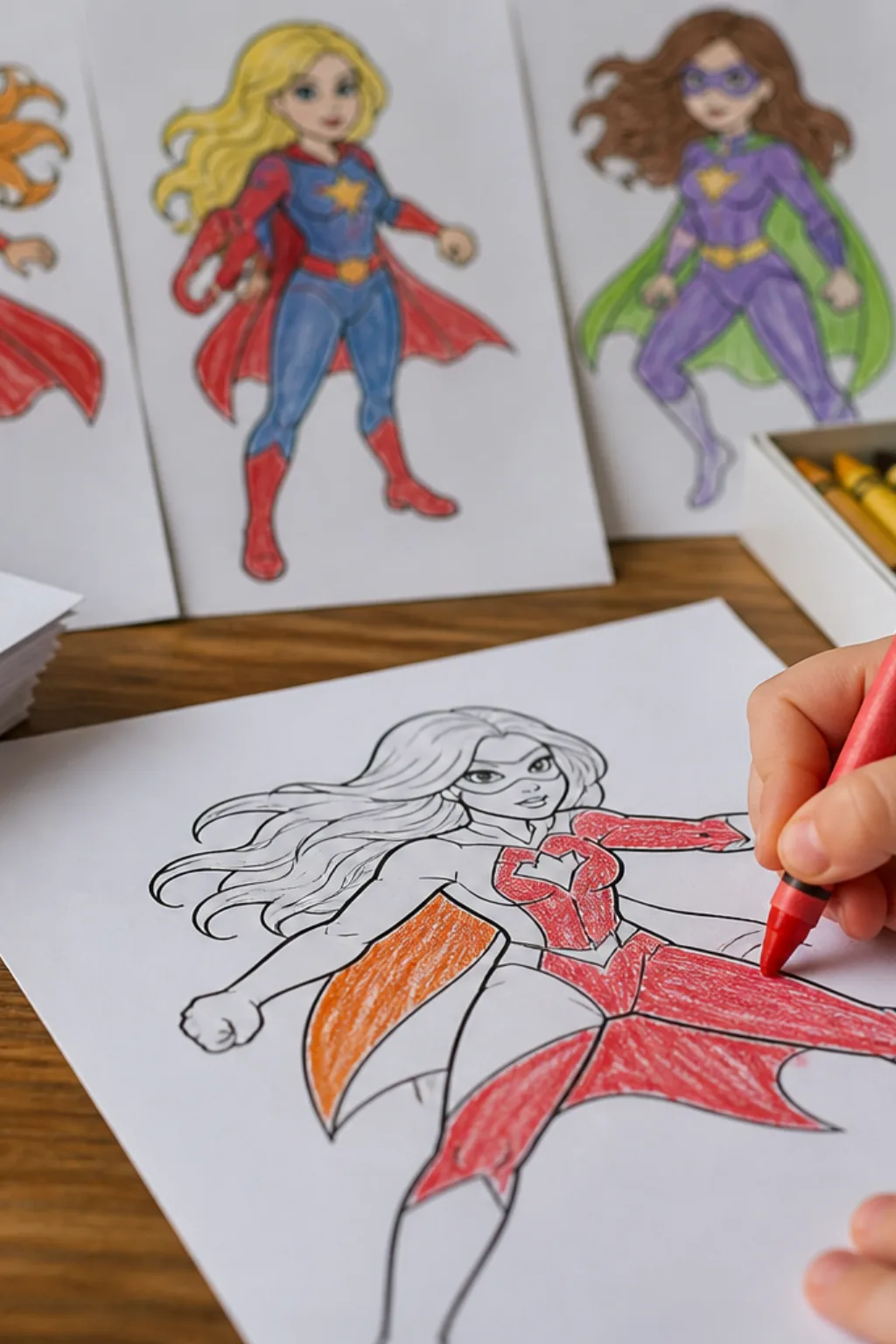 desenhos da Mulher Elástica para colorir - 2