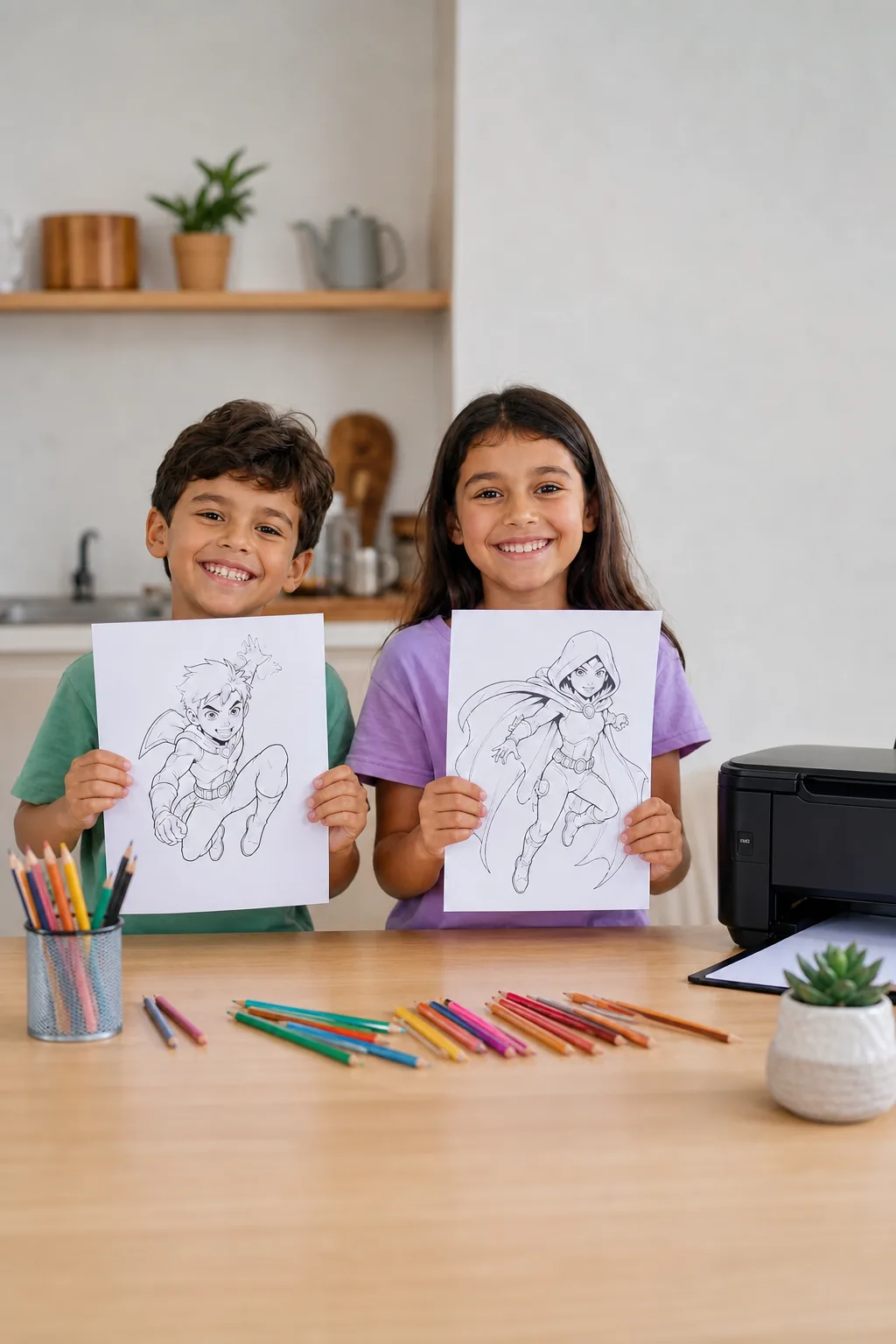 desenhos do Mutano e da Ravena para colorir - 1