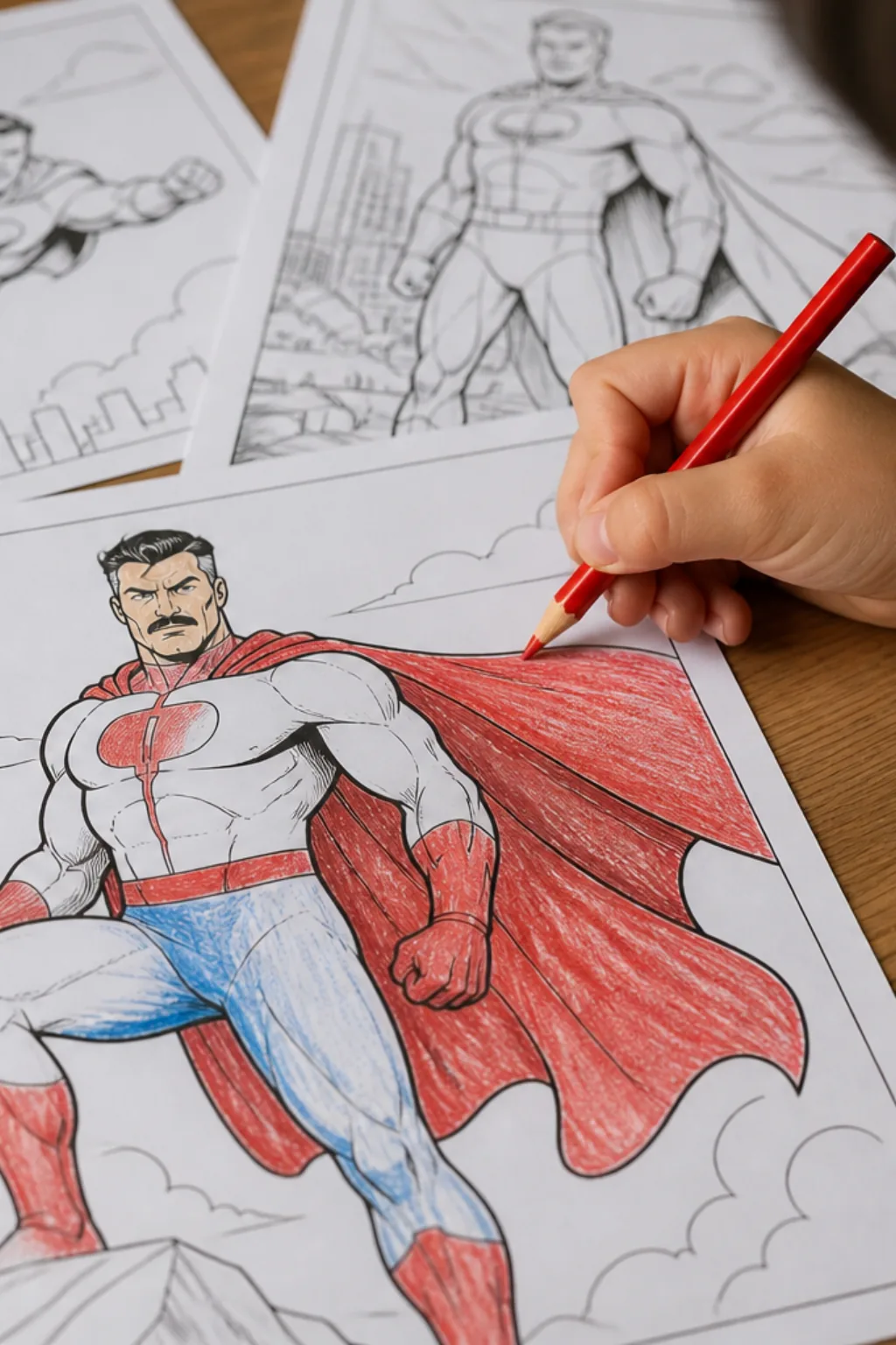 desenhos do Omni-Man para colorir - 2