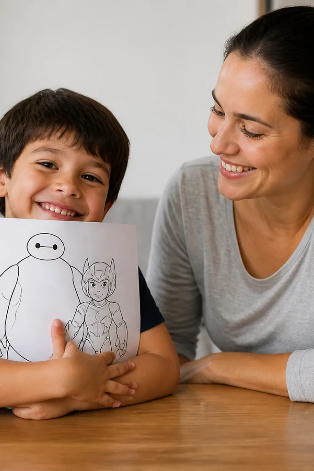 desenhos de Operação Big Hero para colorir - 1