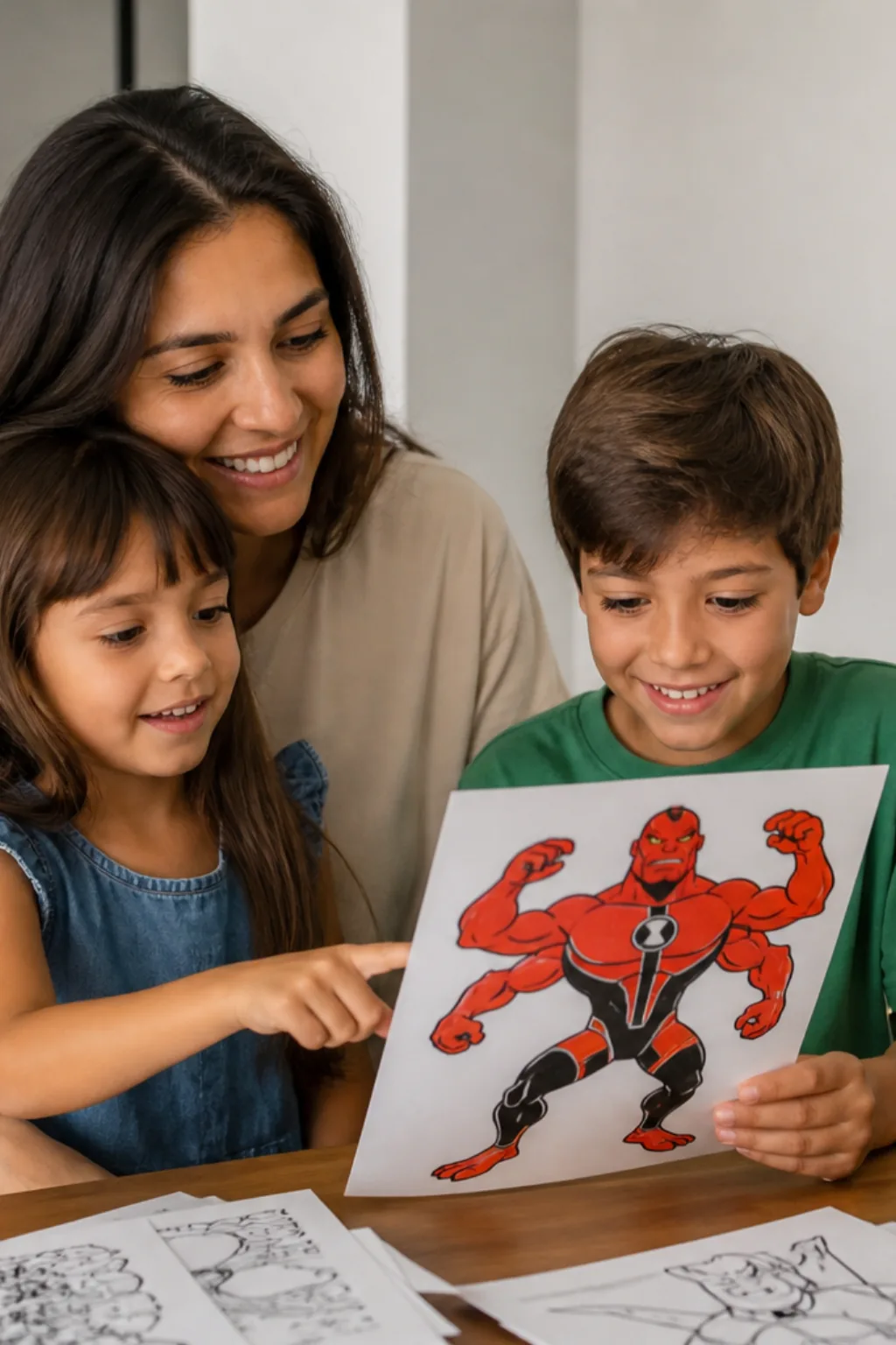 desenhos do Quatro Braços do Ben 10 para colorir - 1