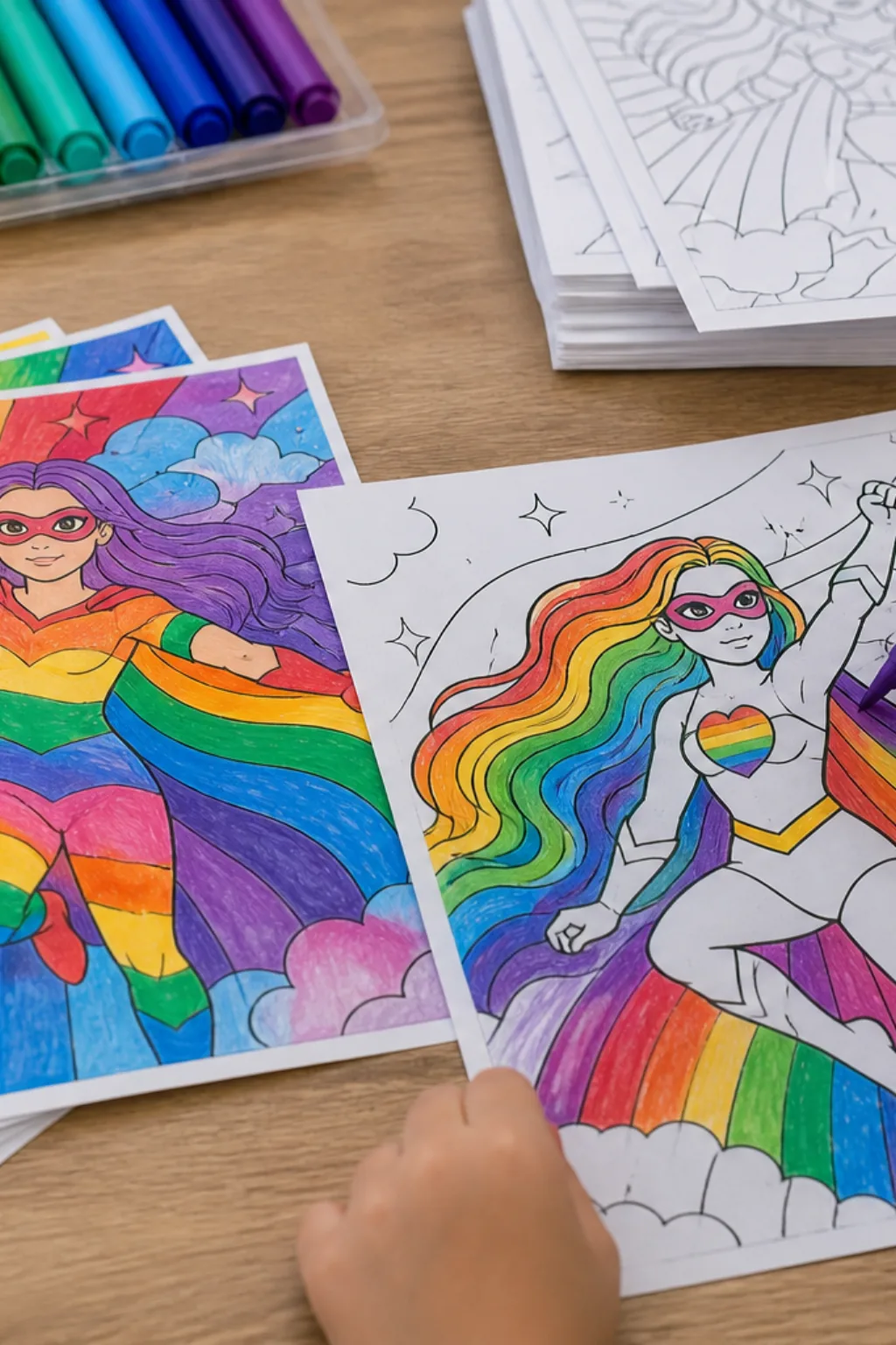 desenhos de Rainbow Rangers para colorir - 2