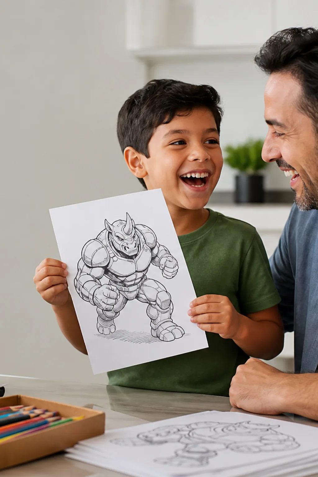 desenhos do Rhino do Homem-Aranha para colorir - 1