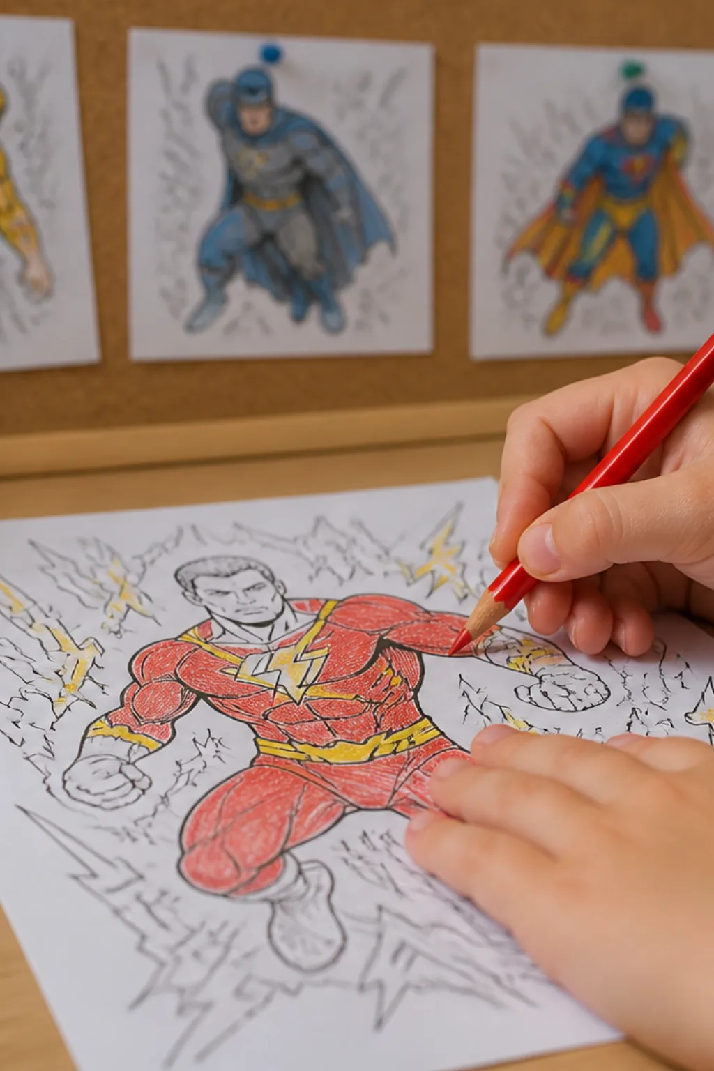 desenhos do shazam para colorir - 2