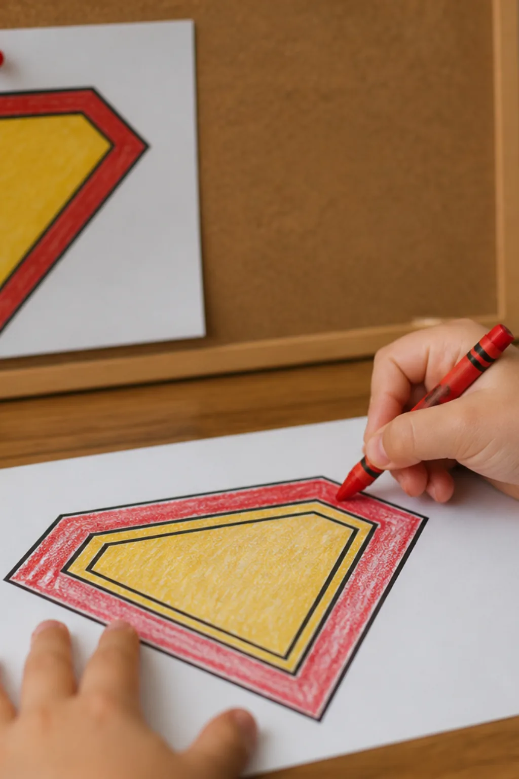 desenhos do símbolo do Superman para colorir - 2