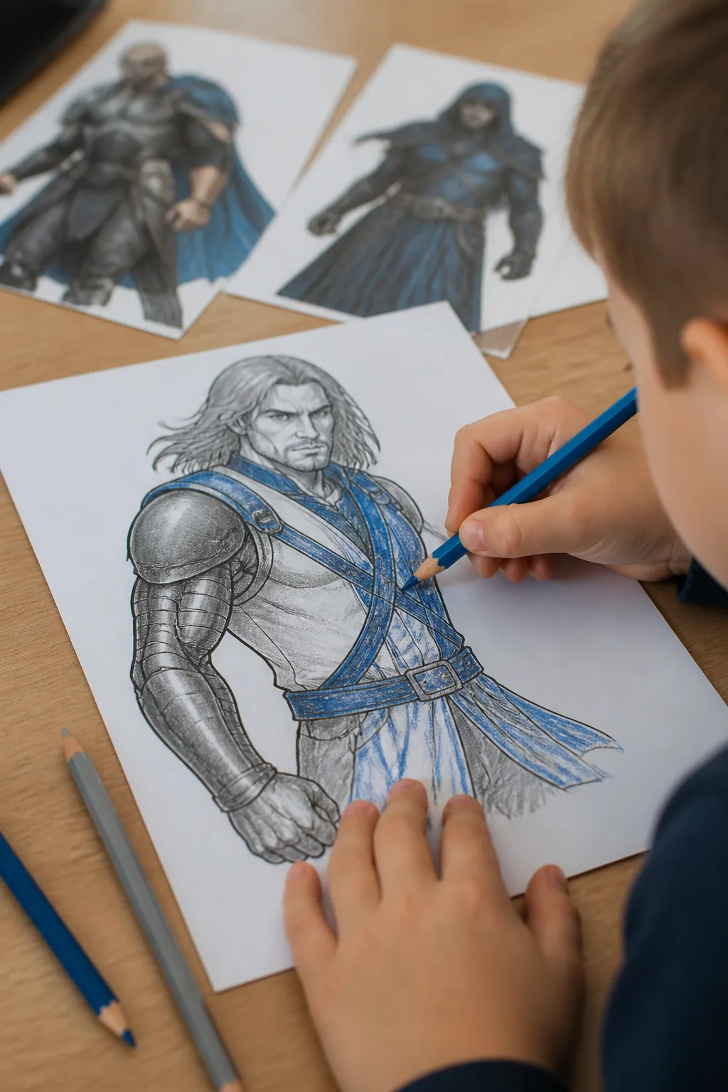 desenhos do soldado invernal para colorir - 2