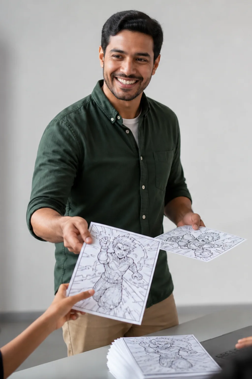 desenhos do super choque para colorir - 1
