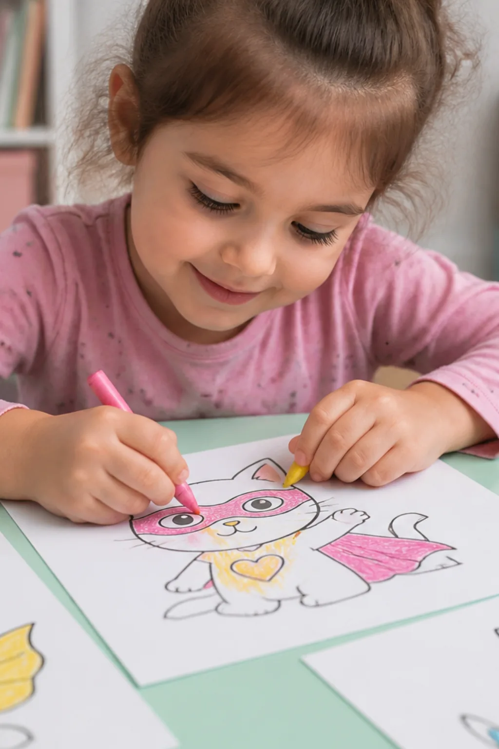 desenhos de SuperKitties para colorir - 2