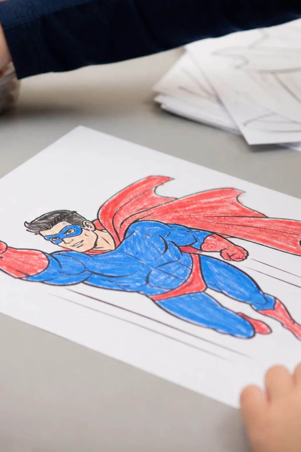 desenhos do Superman 2025 para colorir - 2