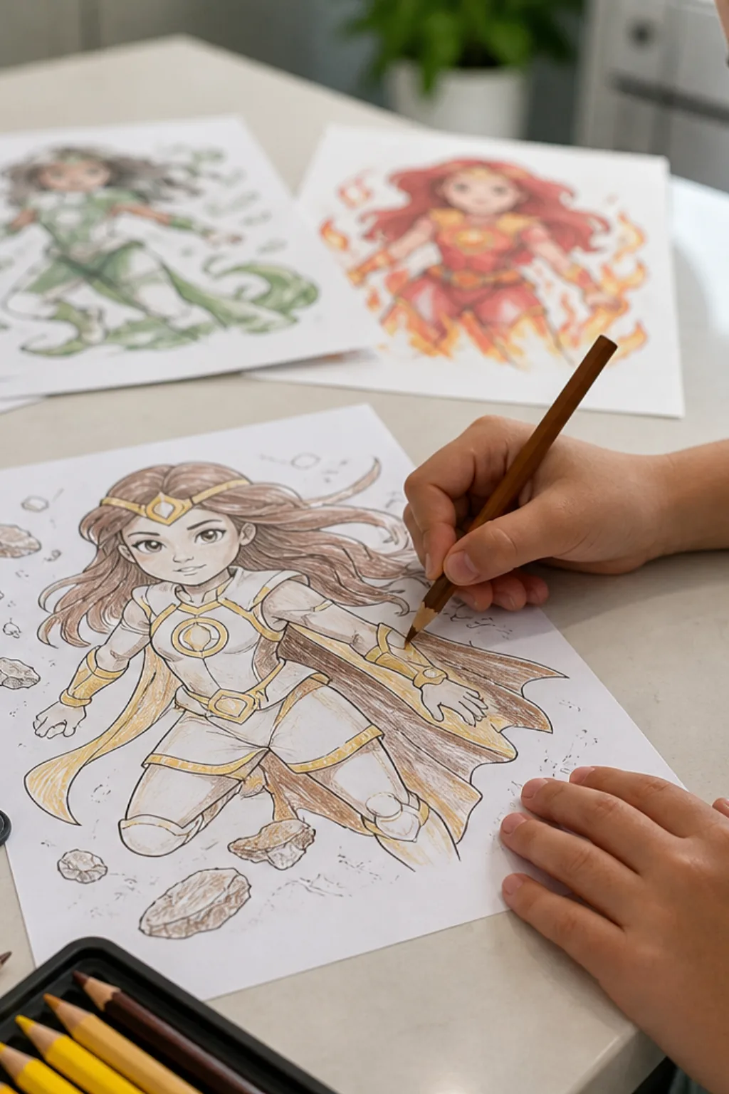 desenhos da Terra dos Jovens Titãs para colorir - 2