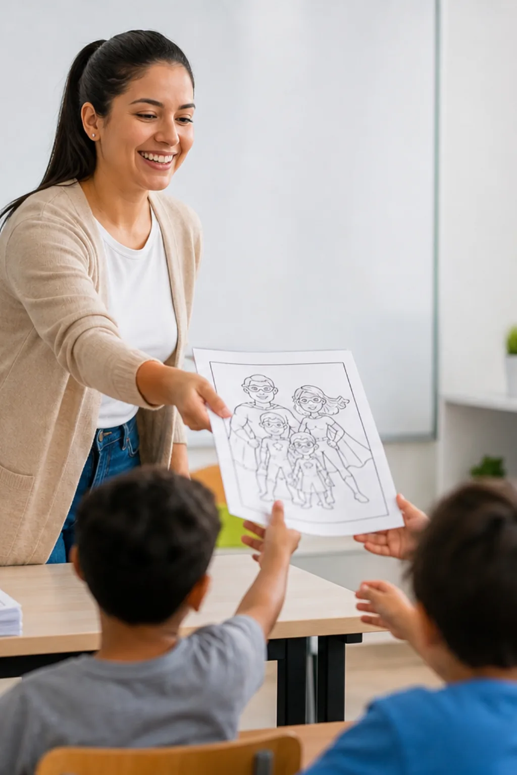 desenhos dos Thundermans para colorir - 1