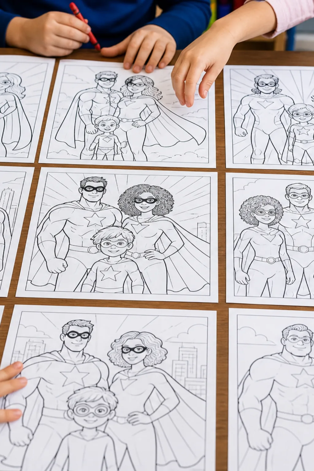 desenhos dos Thundermans para colorir - 2