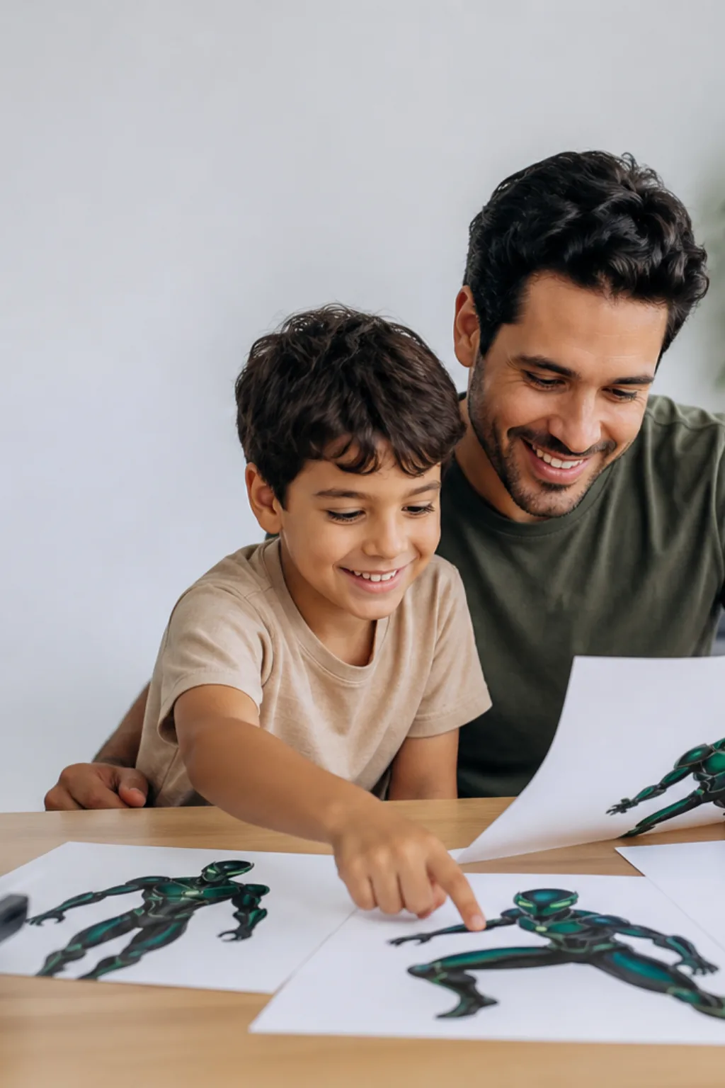 desenhos do Ultra T do Ben 10 para colorir - 1