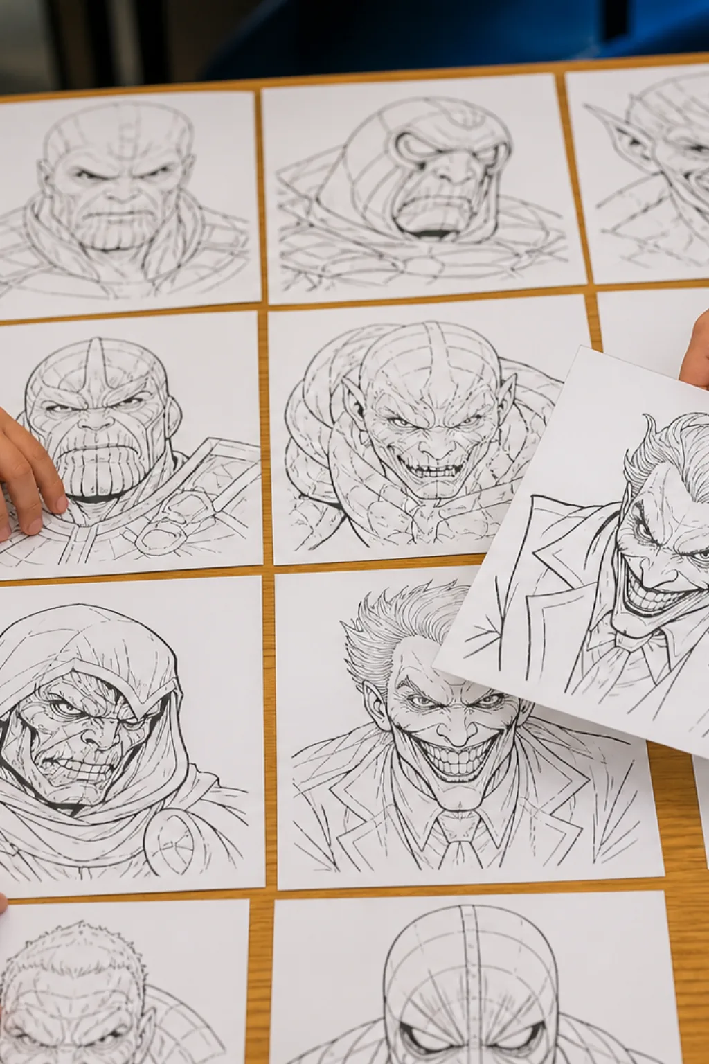 desenhos de vilões da Marvel para colorir - 2