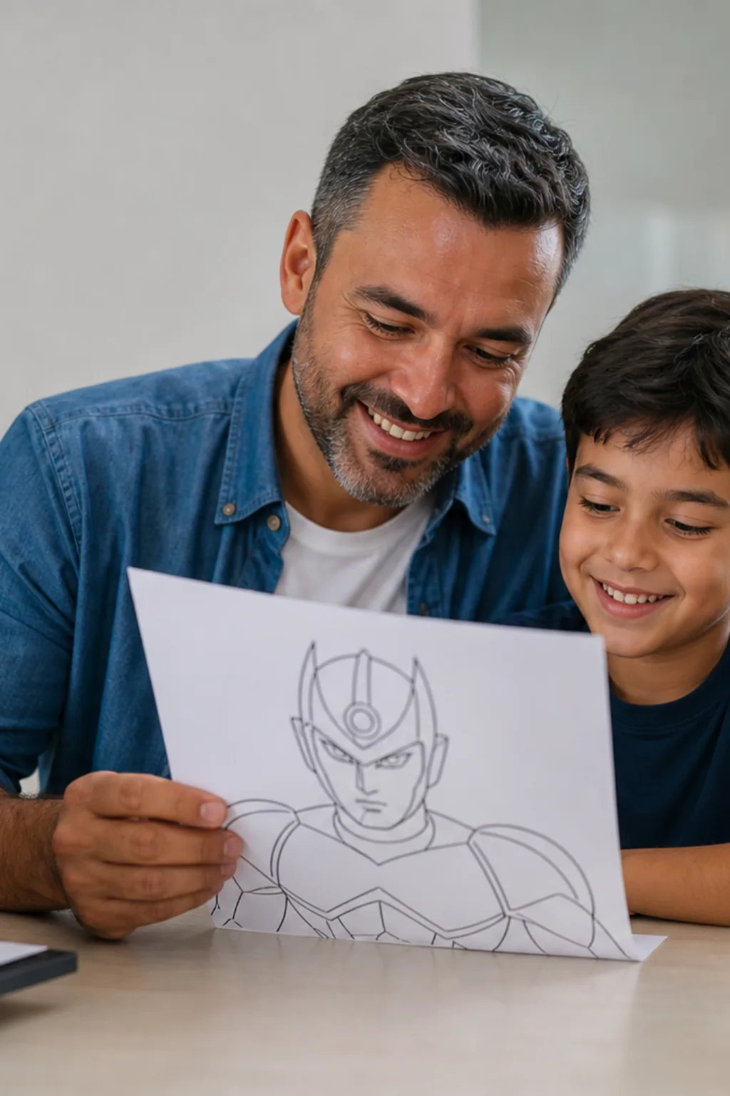 desenhos do visão para colorir - 1