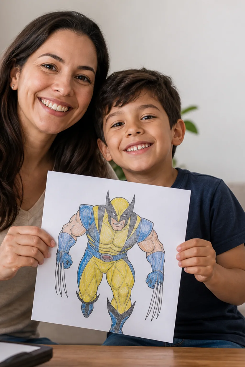desenhos do wolverine para colorir - 1
