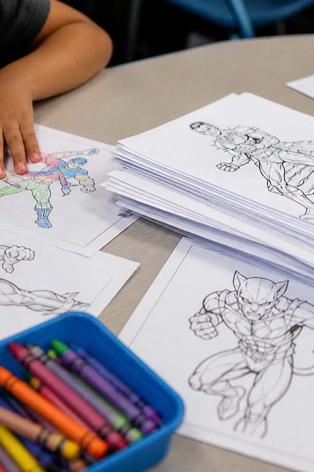 desenhos dos x men para colorir - 2