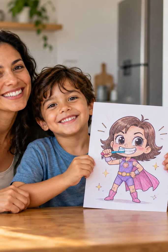 desenhos da Docinho das Meninas Superpoderosas para colorir — exemplo criado na Desenhos pra Colorir