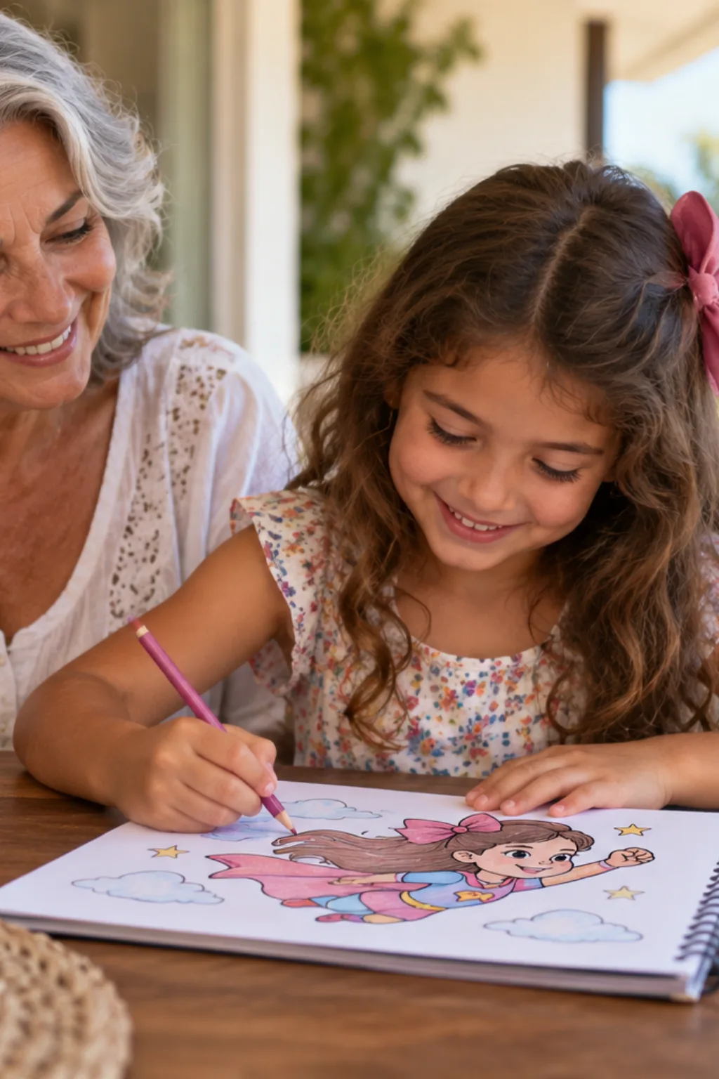 desenhos da Florzinha das Meninas Superpoderosas para colorir — exemplo criado na Desenhos pra Colorir