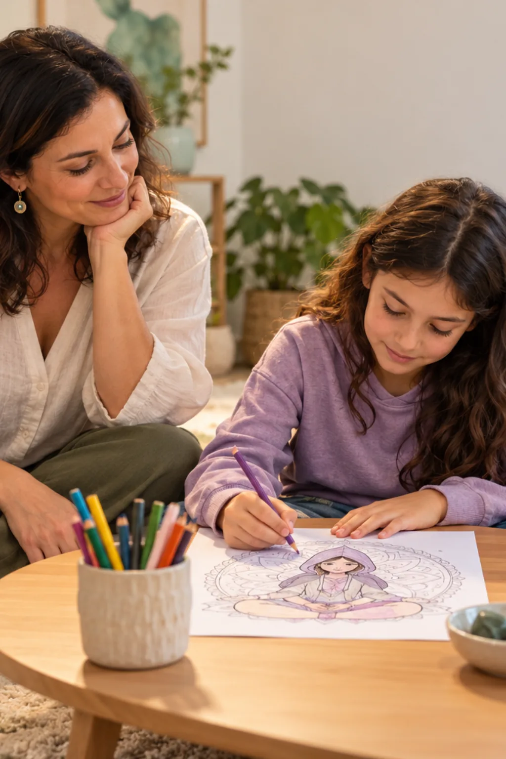 desenhos da ravena dos jovens titãs para colorir — exemplo criado na Desenhos pra Colorir