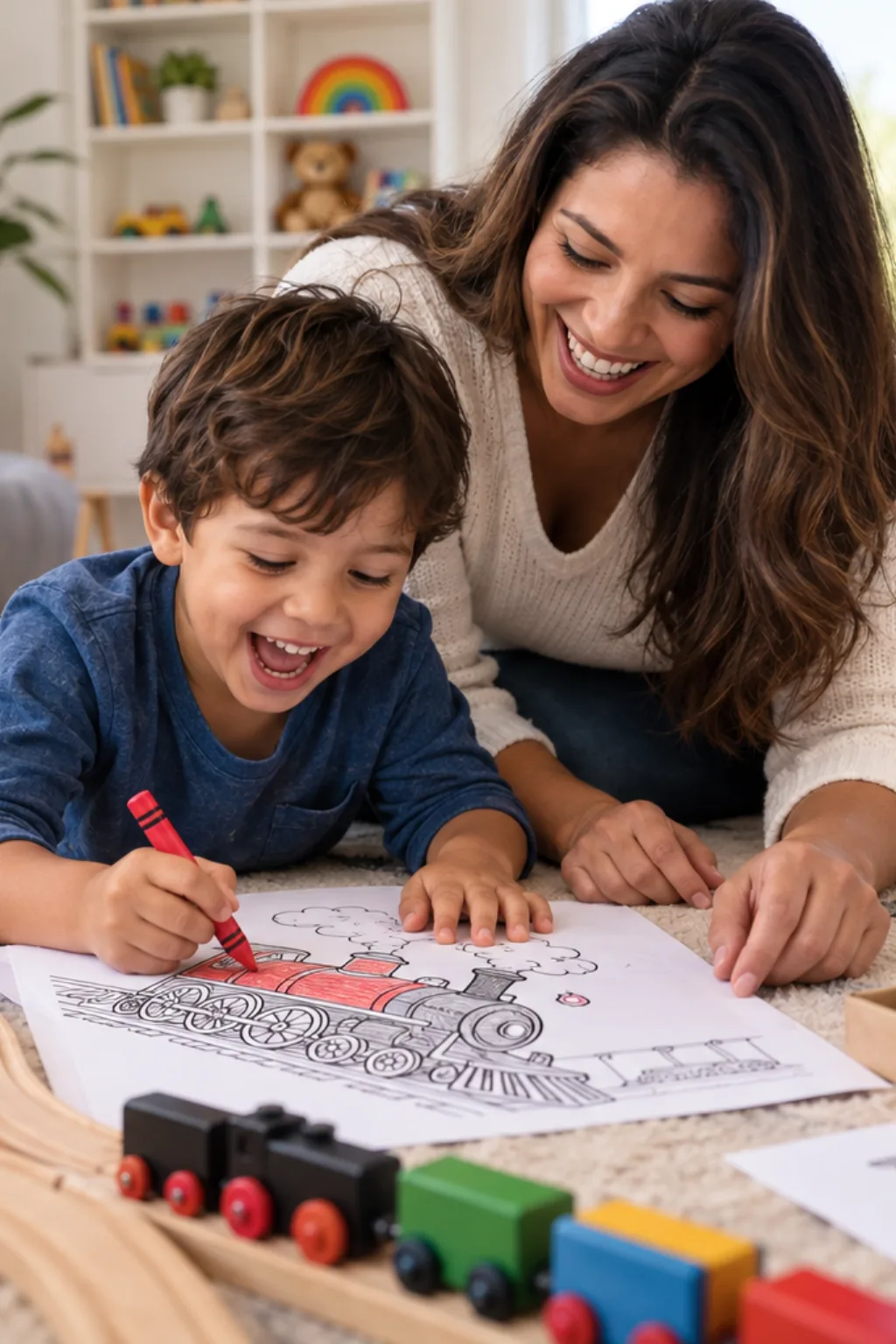desenhos para colorir — exemplo criado na Desenhos pra Colorir