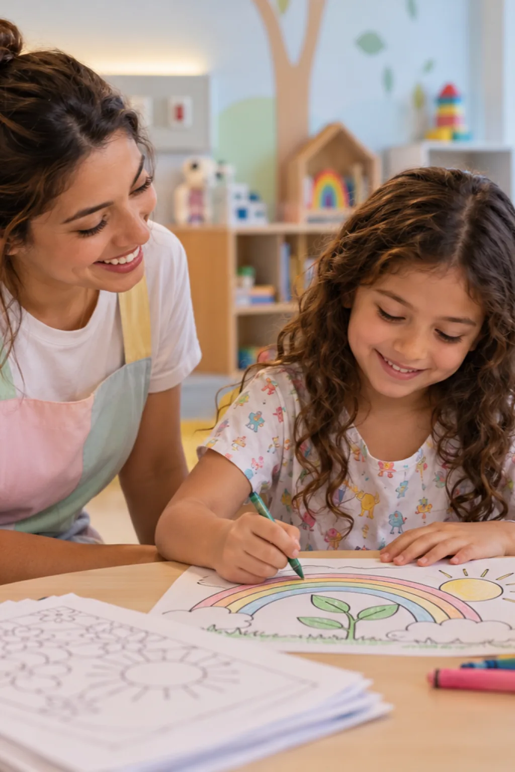 desenhos de esperança para colorir — exemplo criado na Desenhos pra Colorir
