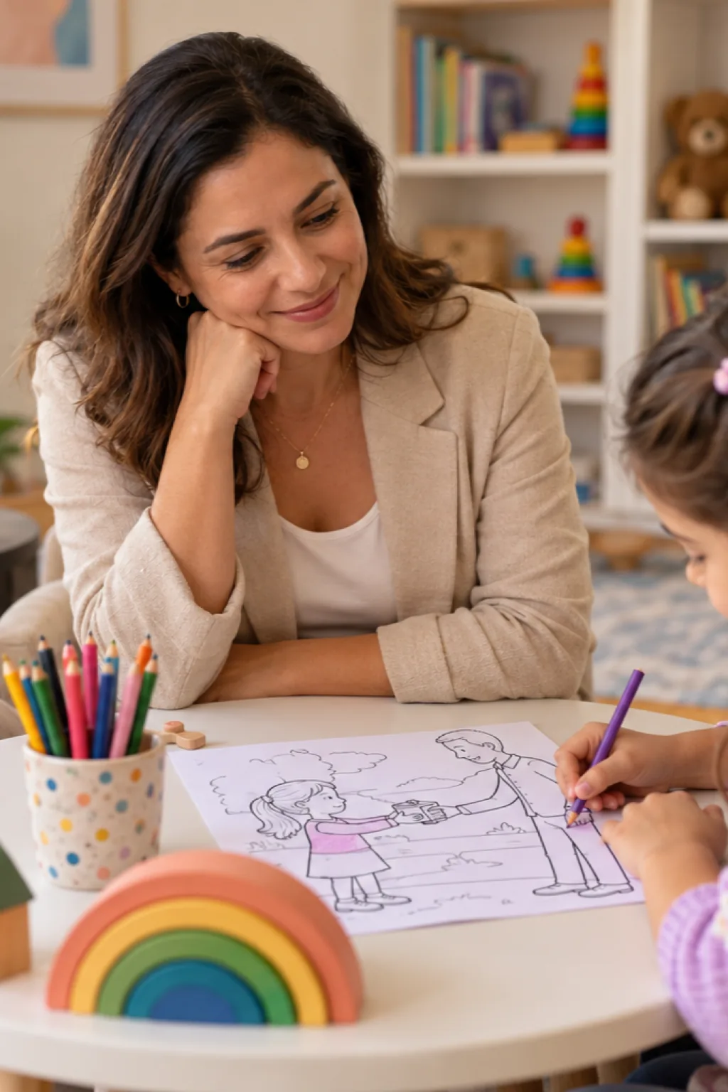 desenhos sobre honestidade para colorir — exemplo criado na Desenhos pra Colorir