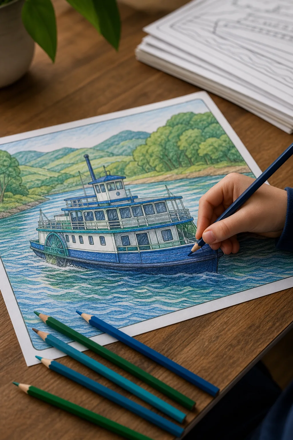 desenhos de balsa para colorir - 2