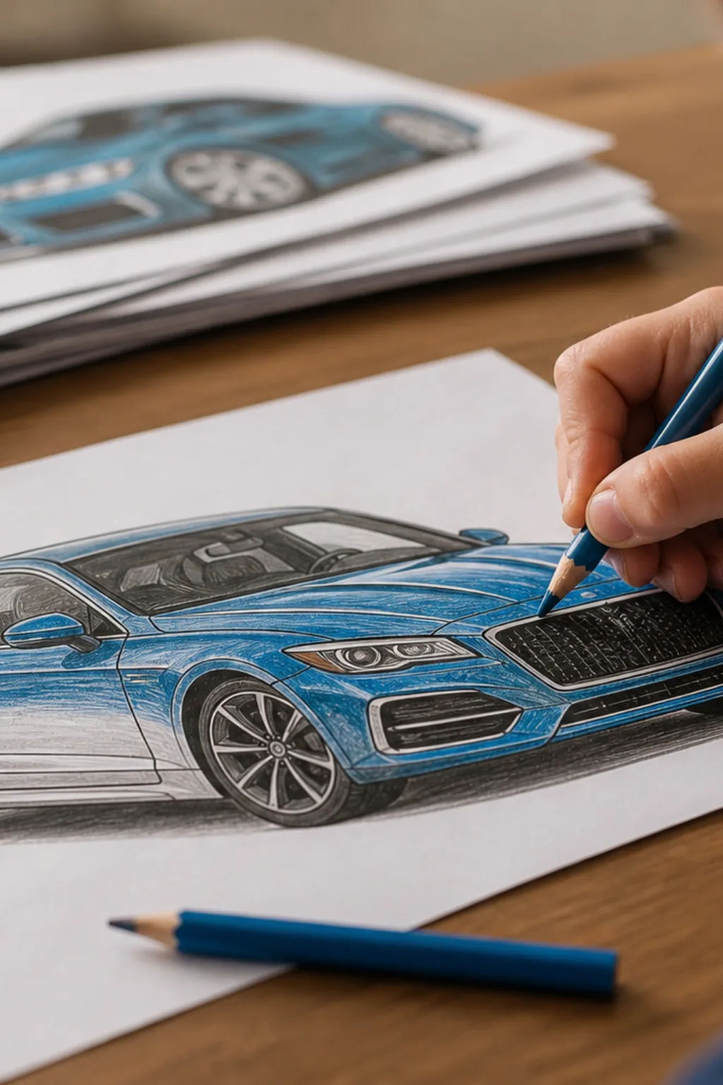 desenhos de bmw para colorir - 2