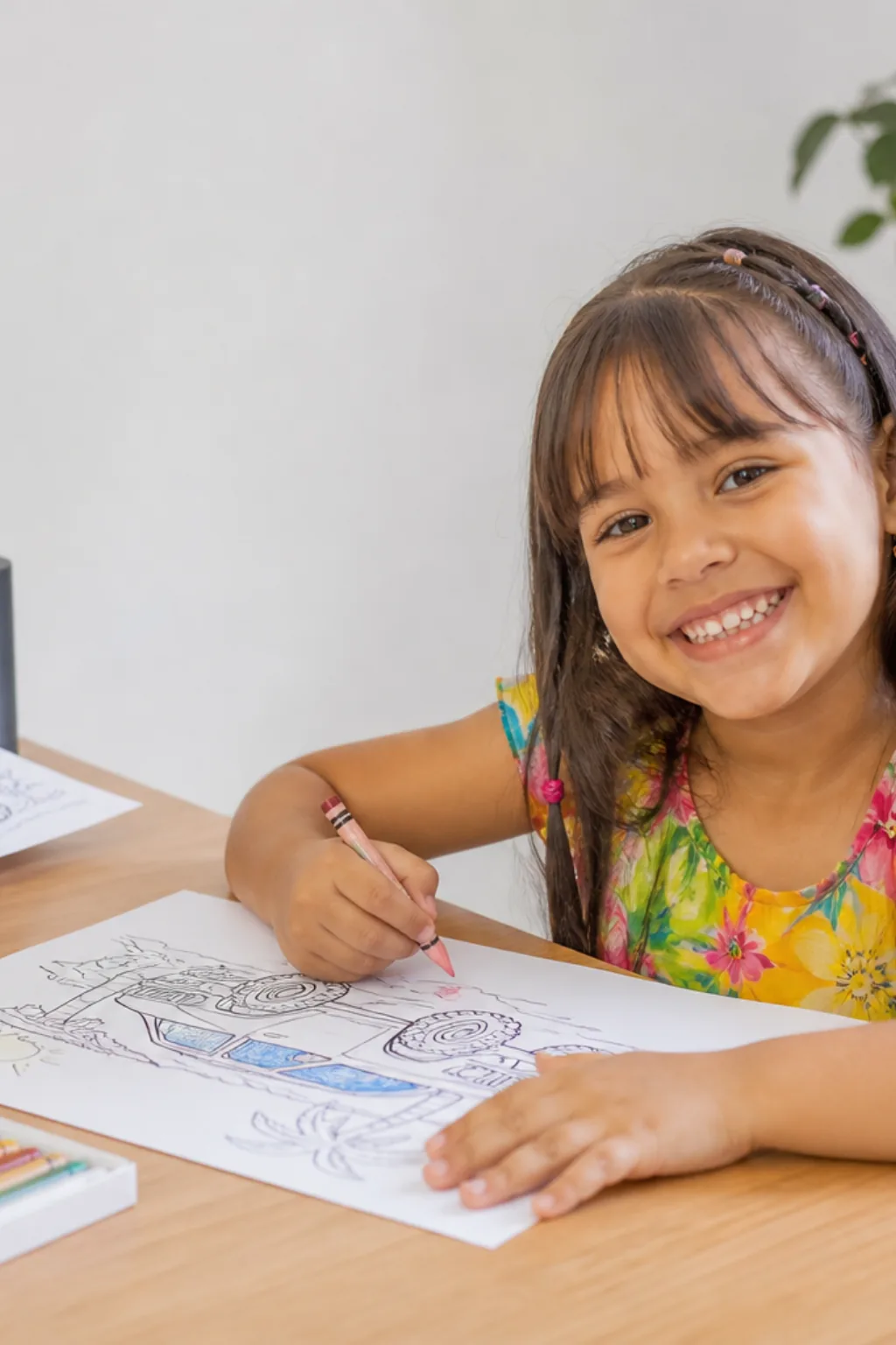 desenhos de buggy para colorir — exemplo criado na Desenhos pra Colorir